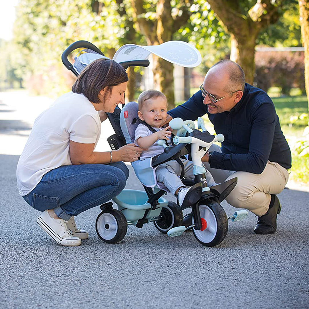 Buy Smoby Tricycle Baby Driver Plus Blue | Yallatoys.com