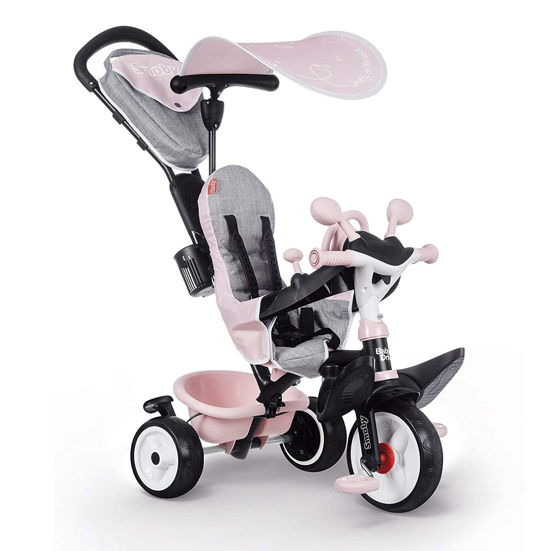 Buy Smoby Tricycle Baby Driver Plus Pink | Yallatoys.com