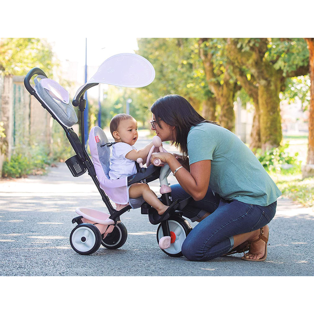 Buy Smoby Tricycle Baby Driver Plus Pink | Yallatoys.com