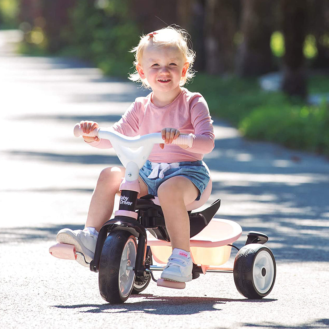 Buy Smoby Tricycle Baby Driver Plus Pink | Yallatoys.com