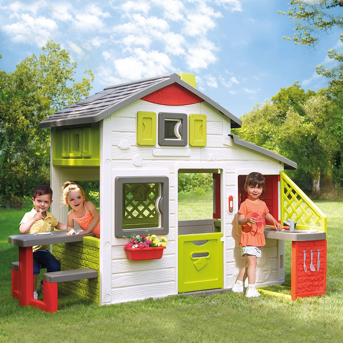 Buy Smoby Neo Friends Playhouse With Kitchen | Yallatoys.com