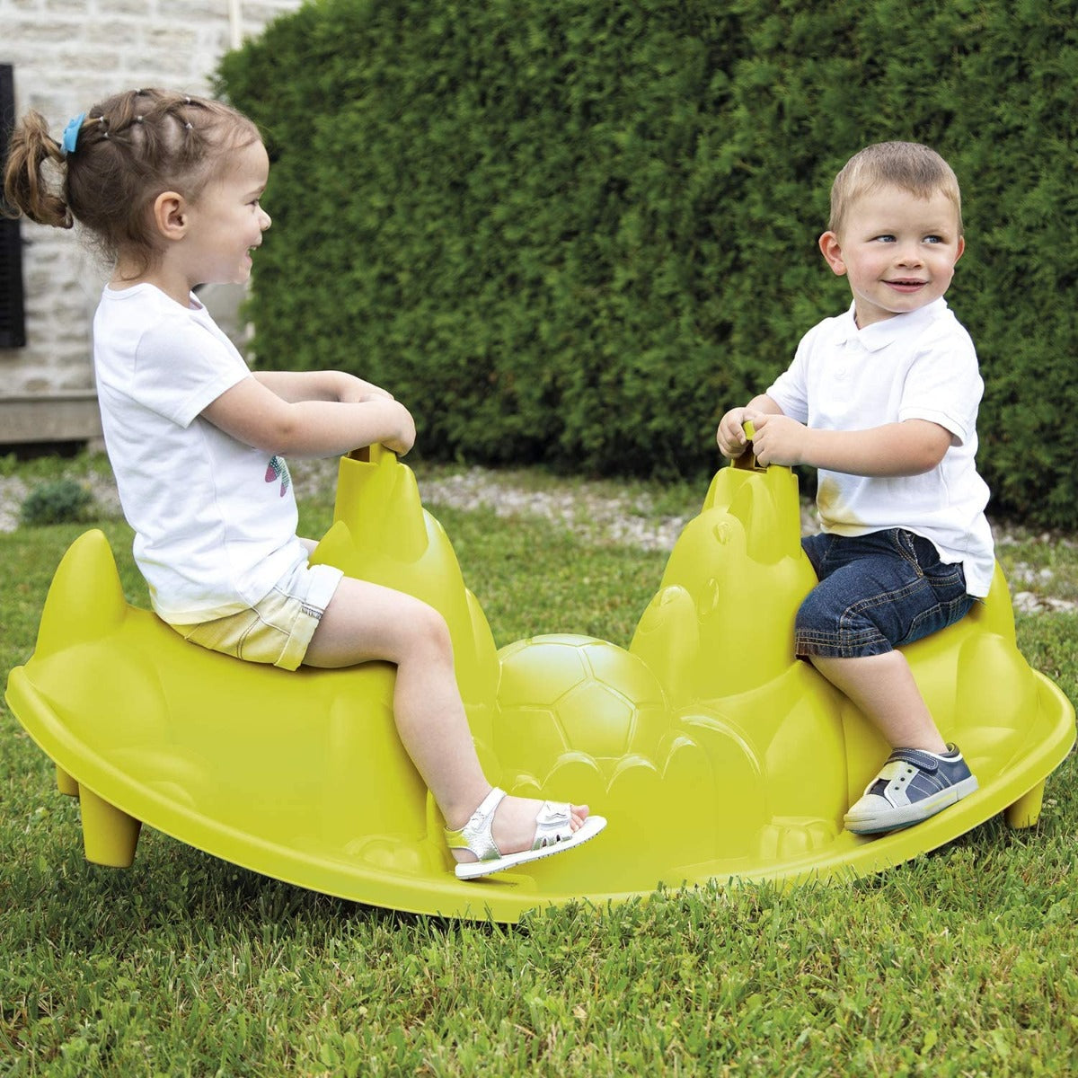 Buy Smoby Dog Seesaw Green | Yallatoys.com