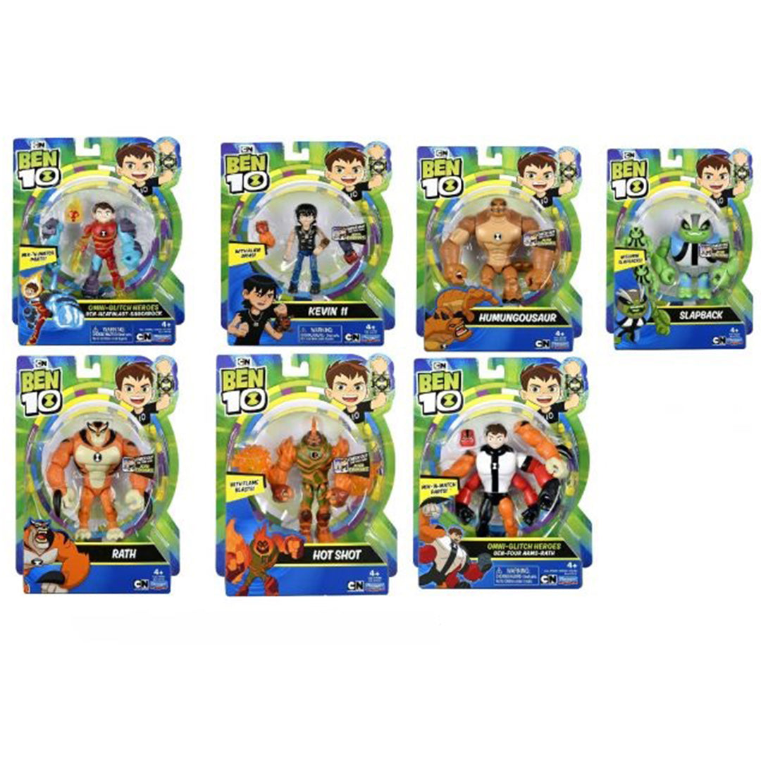 Buy Ben10 Basic Figure 5 inches with Collectible Character (Sold Separately Subject to Availability) | Yallatoys.com