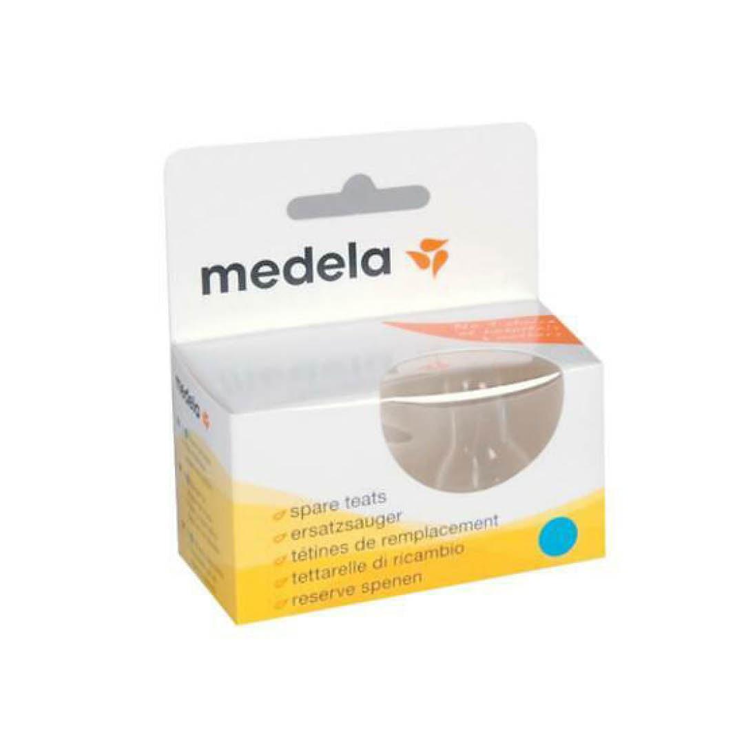 Medela Spare Teats Medium 2/Pkt Medela Yallatoys
