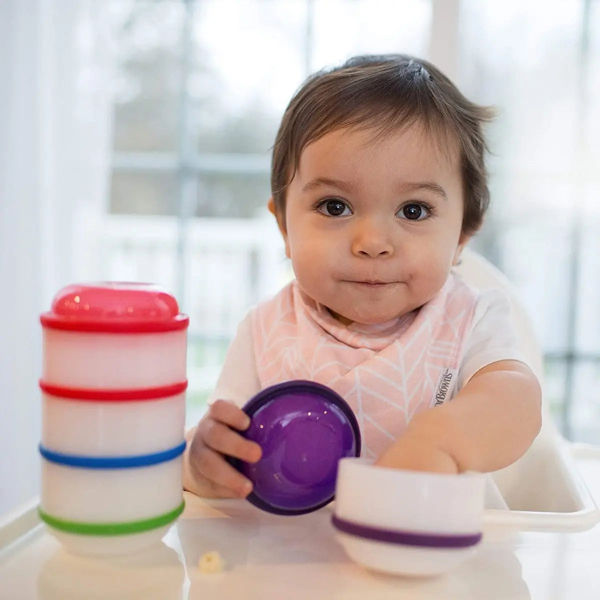Dr Brown's 765-P3 Snack-A-Pillar Dipping Cups 4 Cups Dr Browns Yallatoys