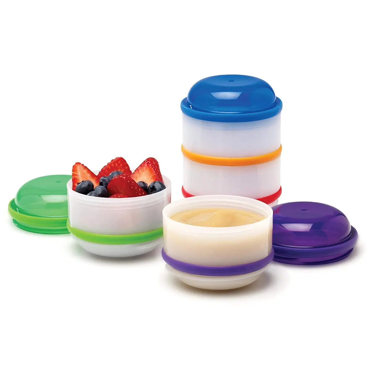 Dr Brown's 765-P3 Snack-A-Pillar Dipping Cups 4 Cups Dr Browns Yallatoys