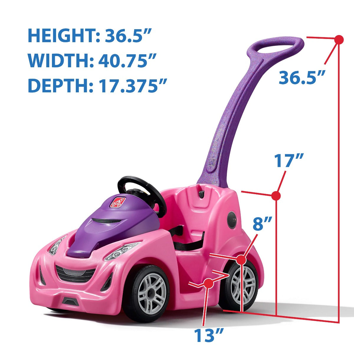 Buy Step2 Push Around Buggy GT Pink Ride On | Yallatoys.com