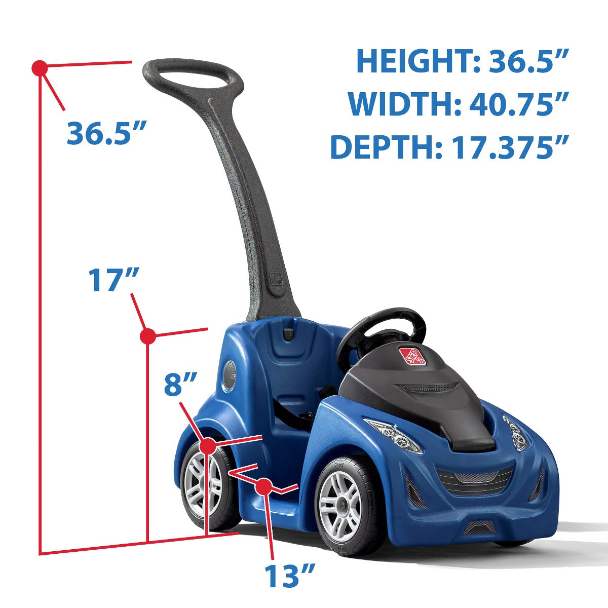 Buy Step2 Push Around Buggy Gt Blue | Yallatoys.com