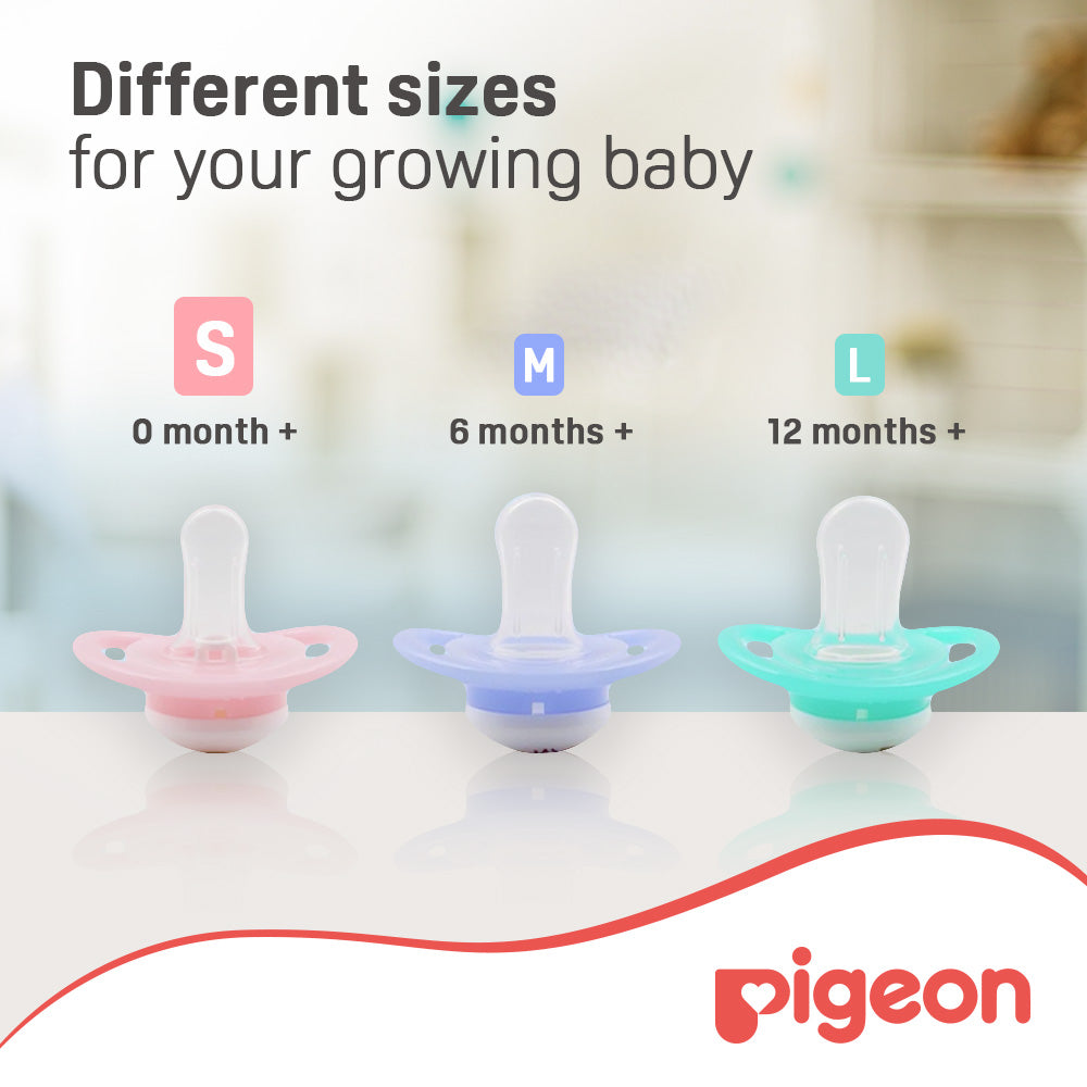 Pigeon Minilight Pacifier Double S  Boy Train & Rabbit Pigeon Yallatoys