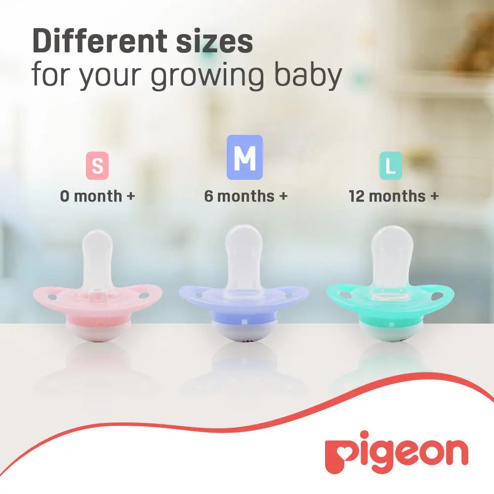 Pigeon Minilight Pacifier Double M  Boy Aeroplane & Elephant Pigeon Yallatoys