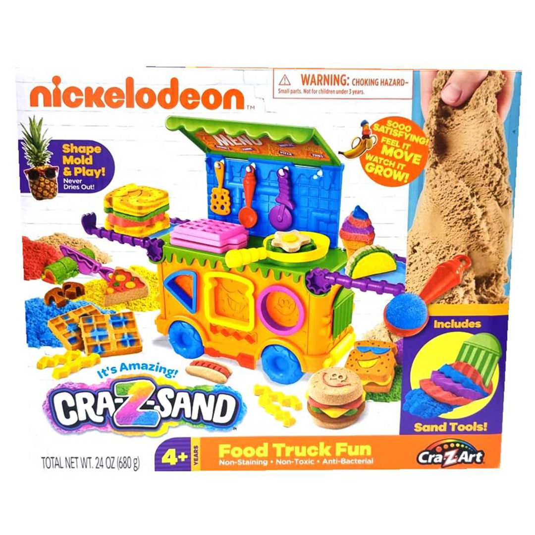 Buy CraZart Nickelodeon Cra-Z-Sand Food Truck Fun | Yallatoys.com