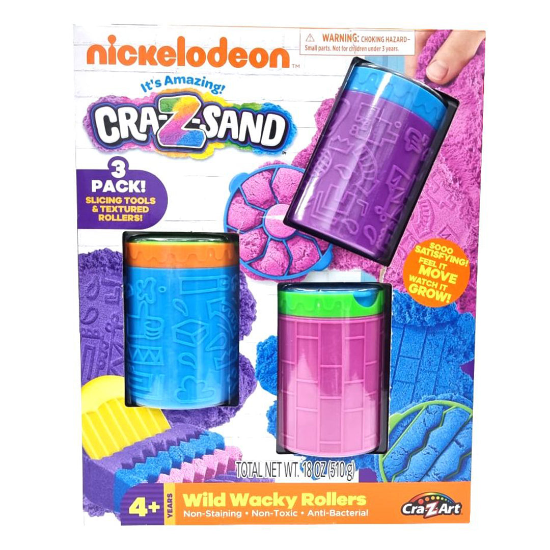 Buy Cra Z Art Cra-Z-Sand Wacky Wild Rollers 3 Pcs Pack | Yallatoys.com