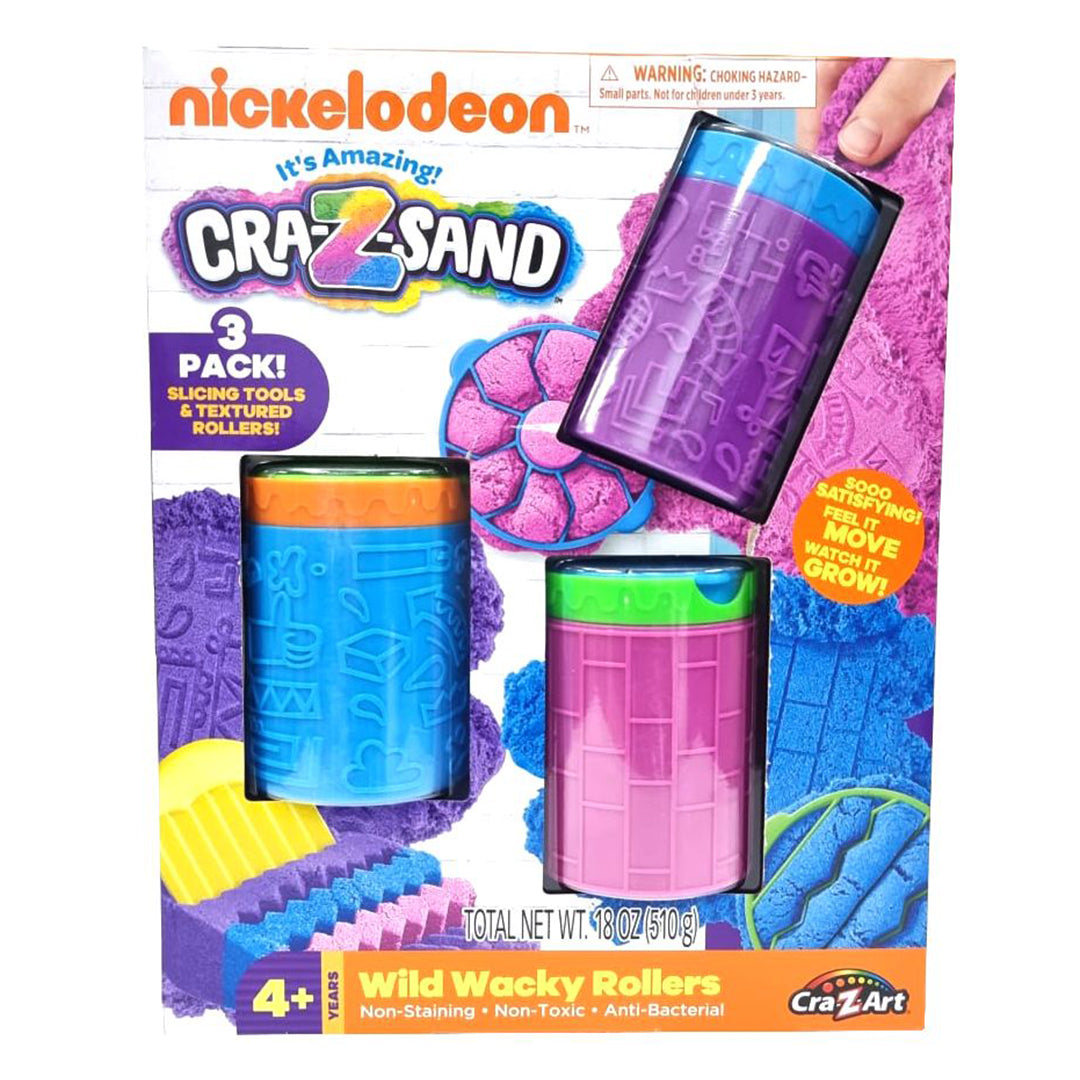 Buy Cra Z Art Cra-Z-Sand Wacky Wild Rollers 3 Pcs Pack | Yallatoys.com