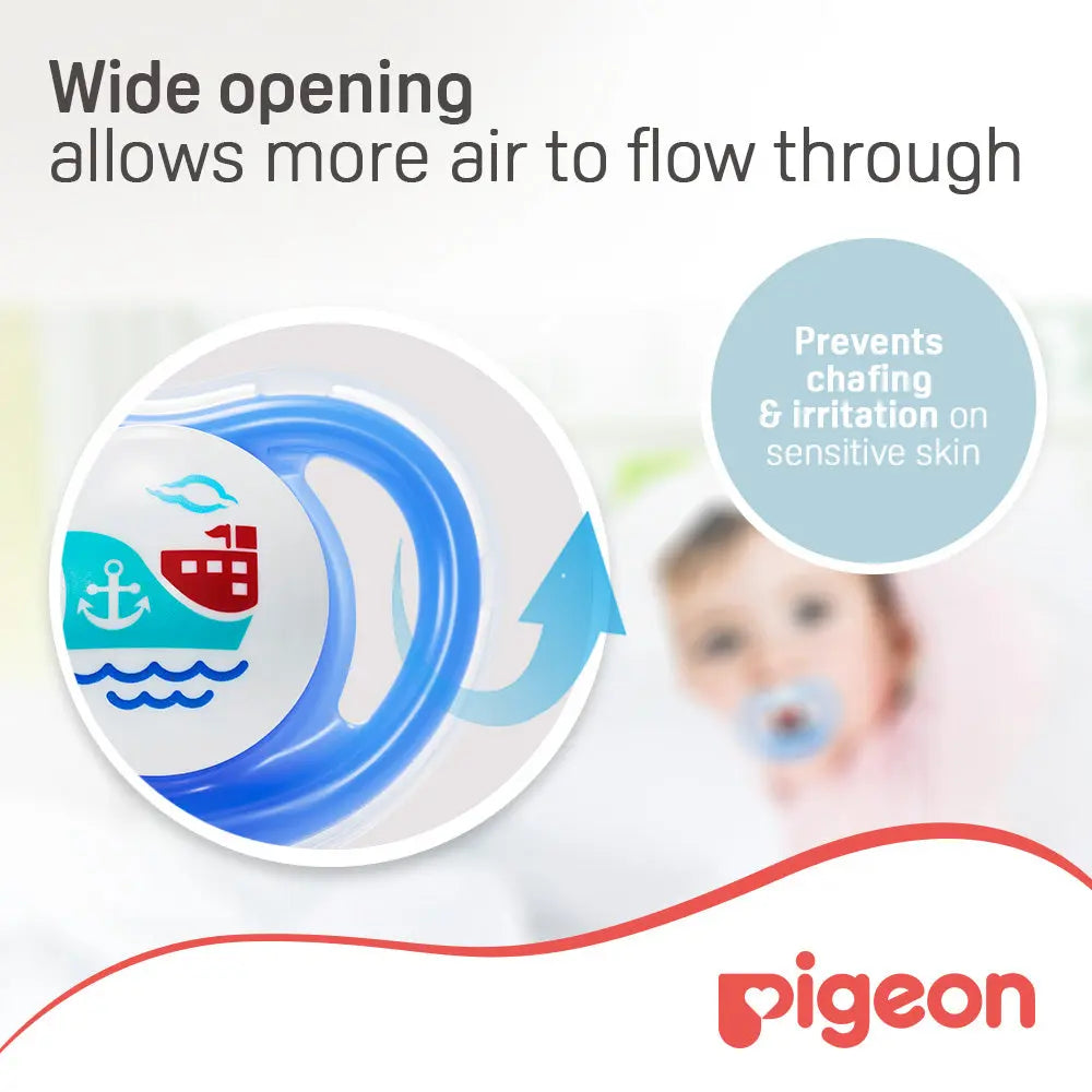 Pigeon Minilight Pacifier Single L  Boy Ship Pigeon Yallatoys