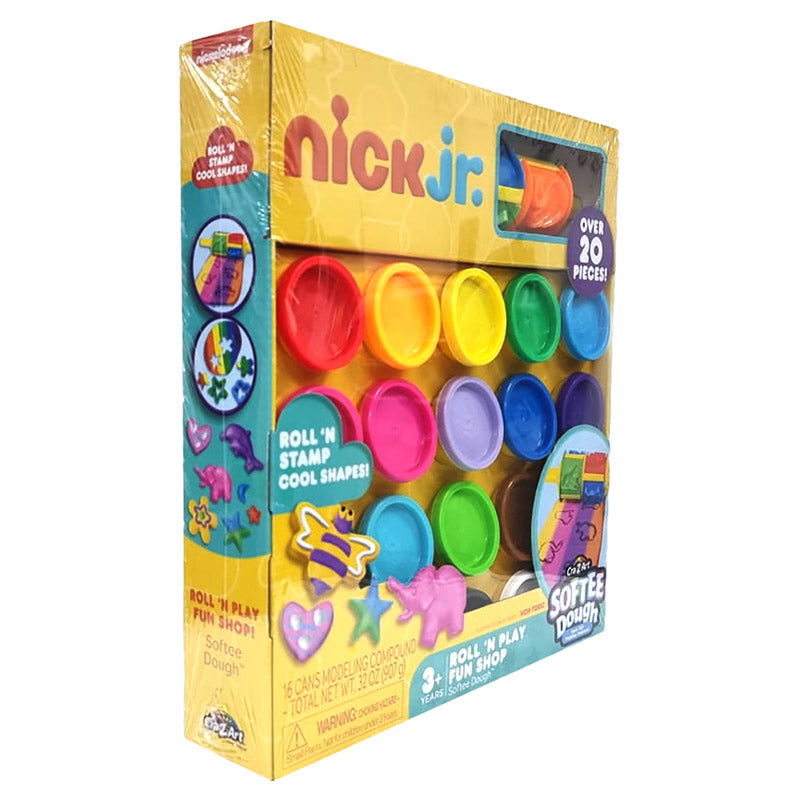 Buy Nick Jr Rainbow Roll N Play Dough Set 20Pcs | Yallatoys.com