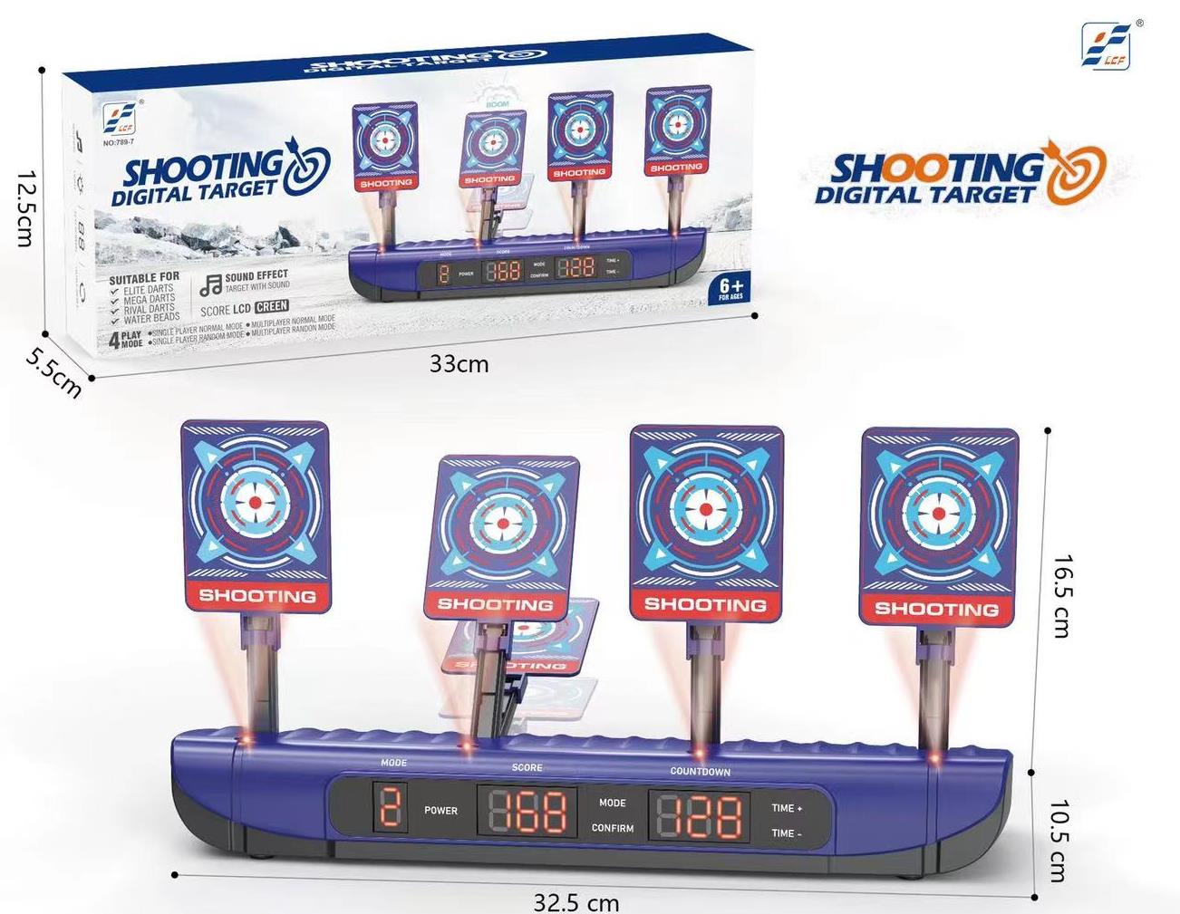 Buy Electric Shooting Digital Target for Guns | Yallatoys.com