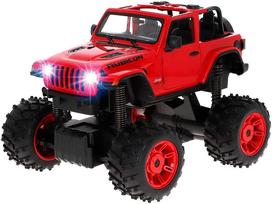 Buy Rastar Remote Control Jeep Wrangler With Big Foot Design | Yallatoys.com