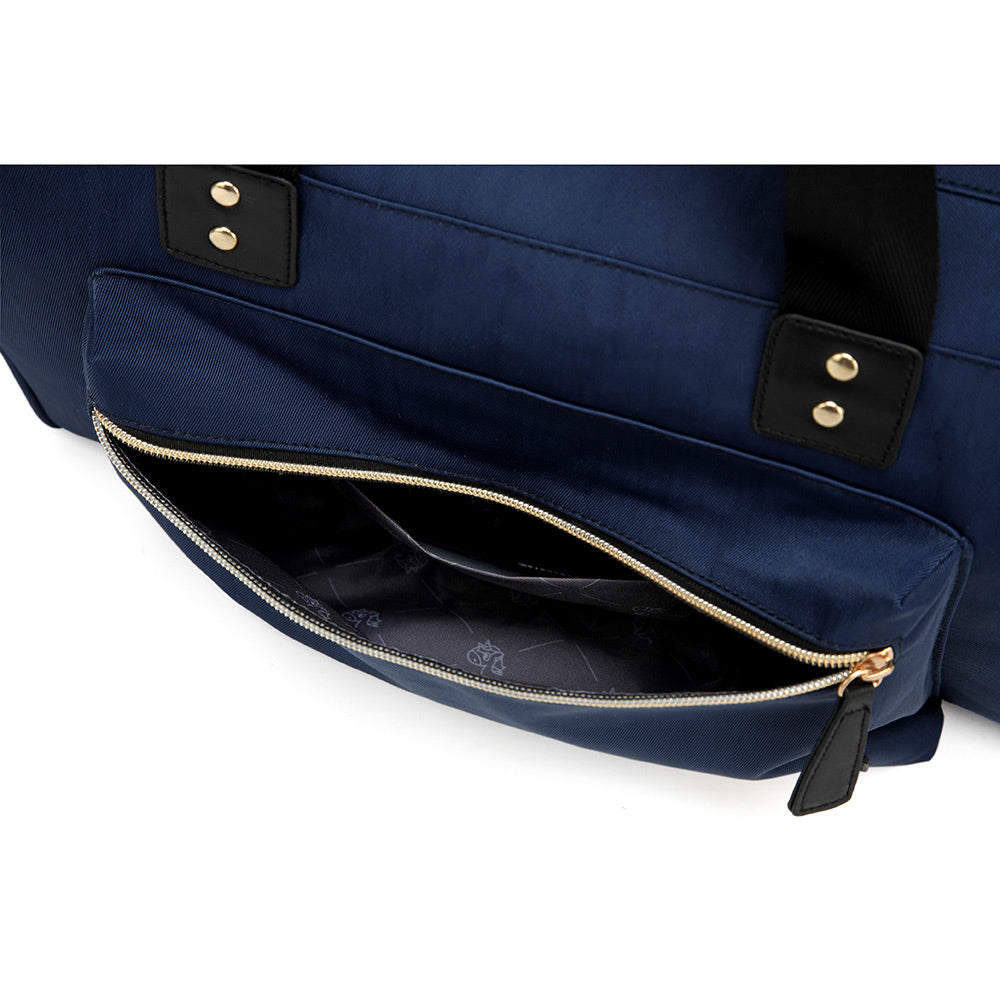 Little Story  Zera Mom Dad Diaper Bag Navy Blue Little Story Yallatoys