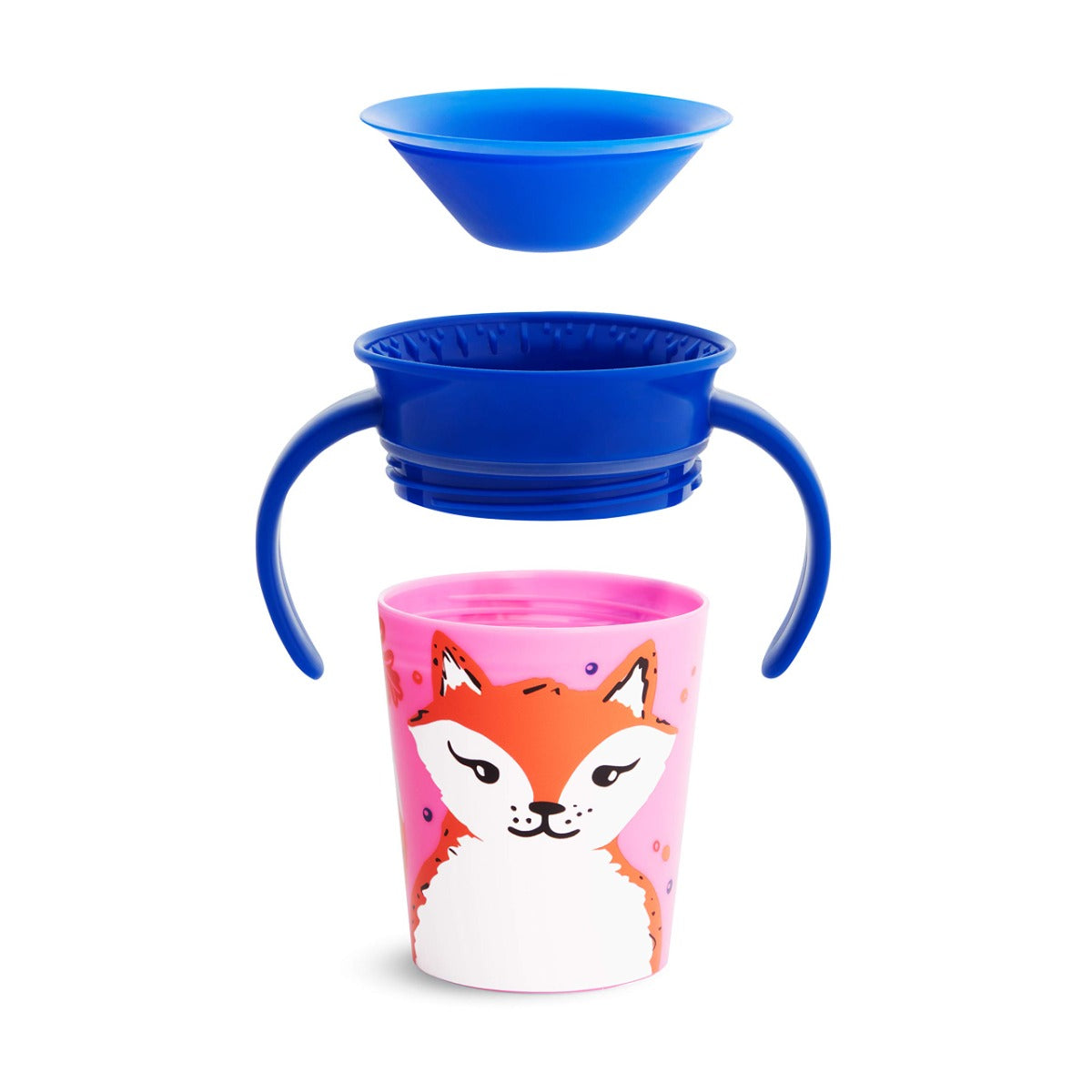 Munchkin Miracle Wildlove Trainer Cup 1Pk 6Oz Fox Munchkin Yallatoys