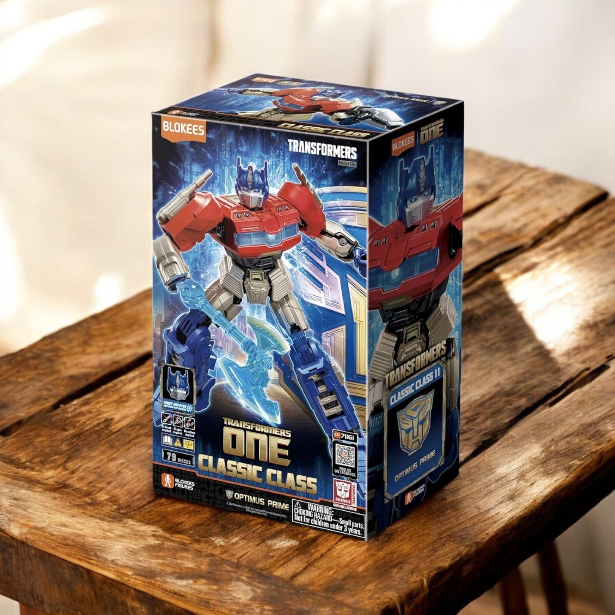 Blokees Transformers Classic Class 11 Optimus Prime Action Figure Blokees Yallatoys