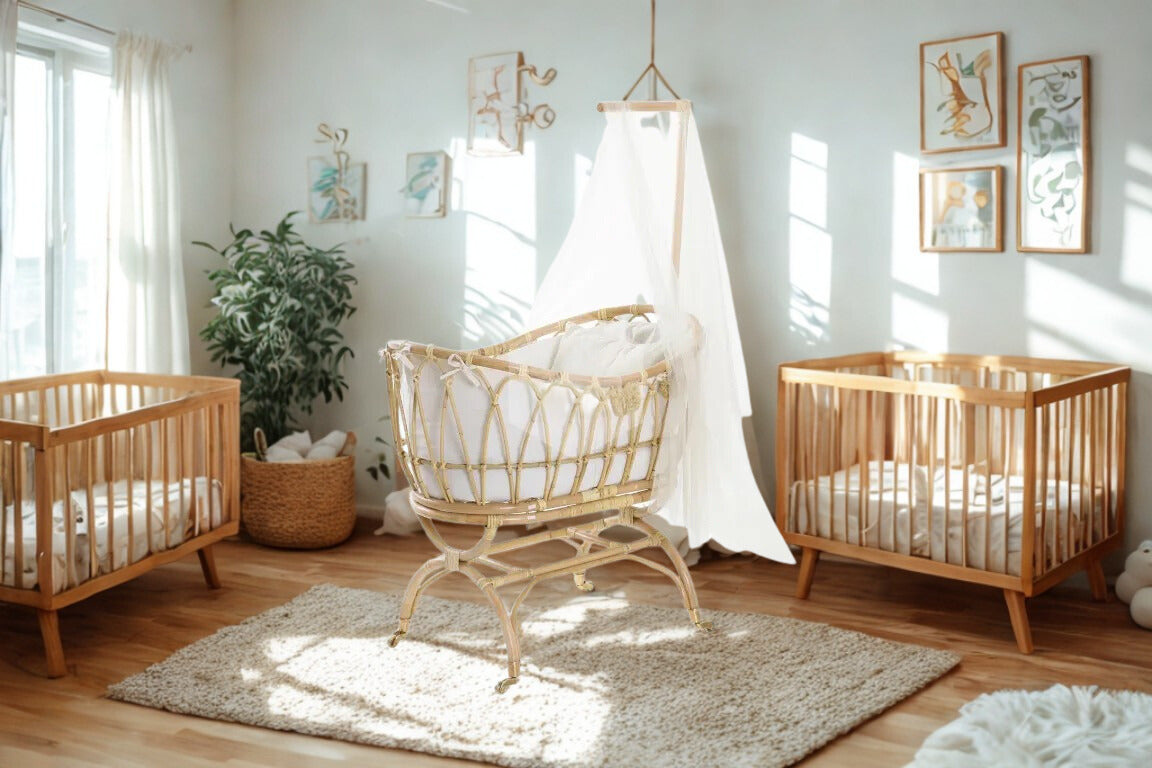 Cuddle Lomie Rattan With Wheels 84 cm Cuddle Yallatoys