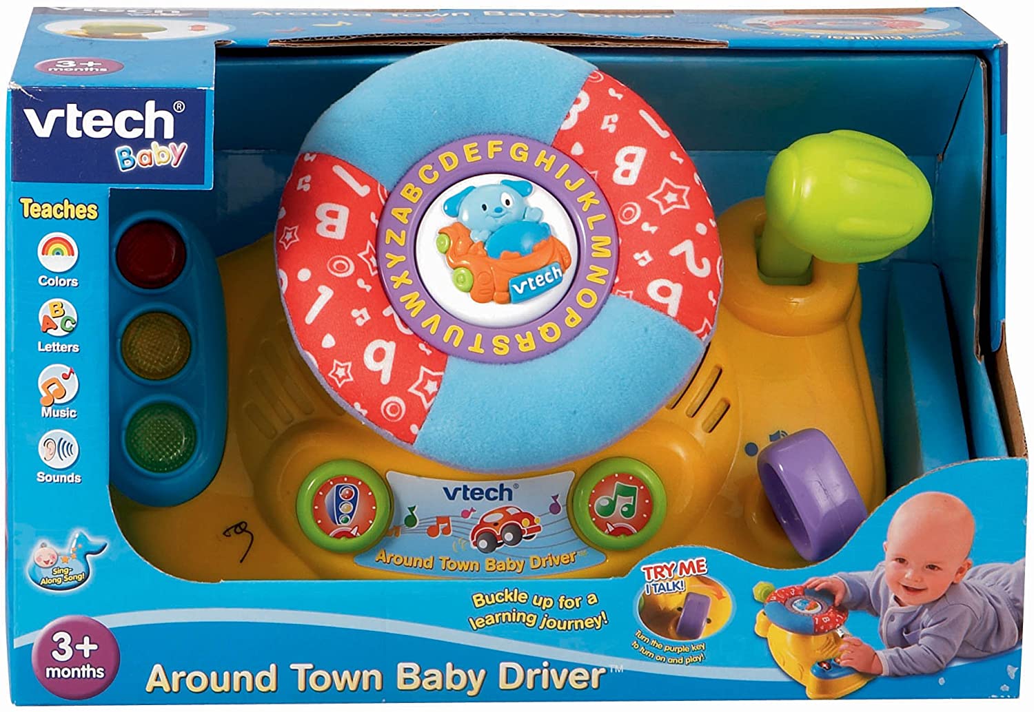 Buy VTech Baby Around Town Baby Driver | Yallatoys.com