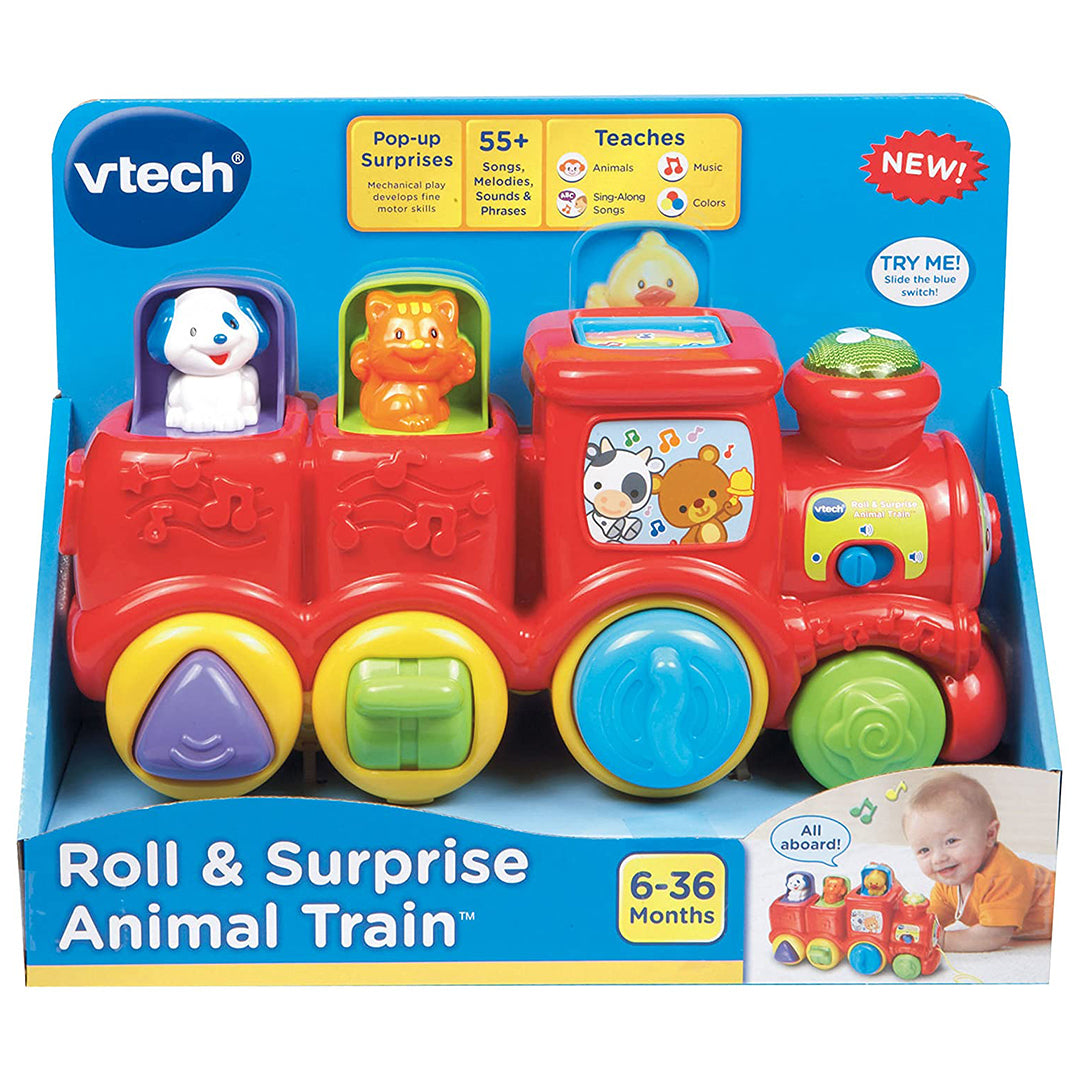 Buy VTech Roll & Surprise Animal Train | Yallatoys.com