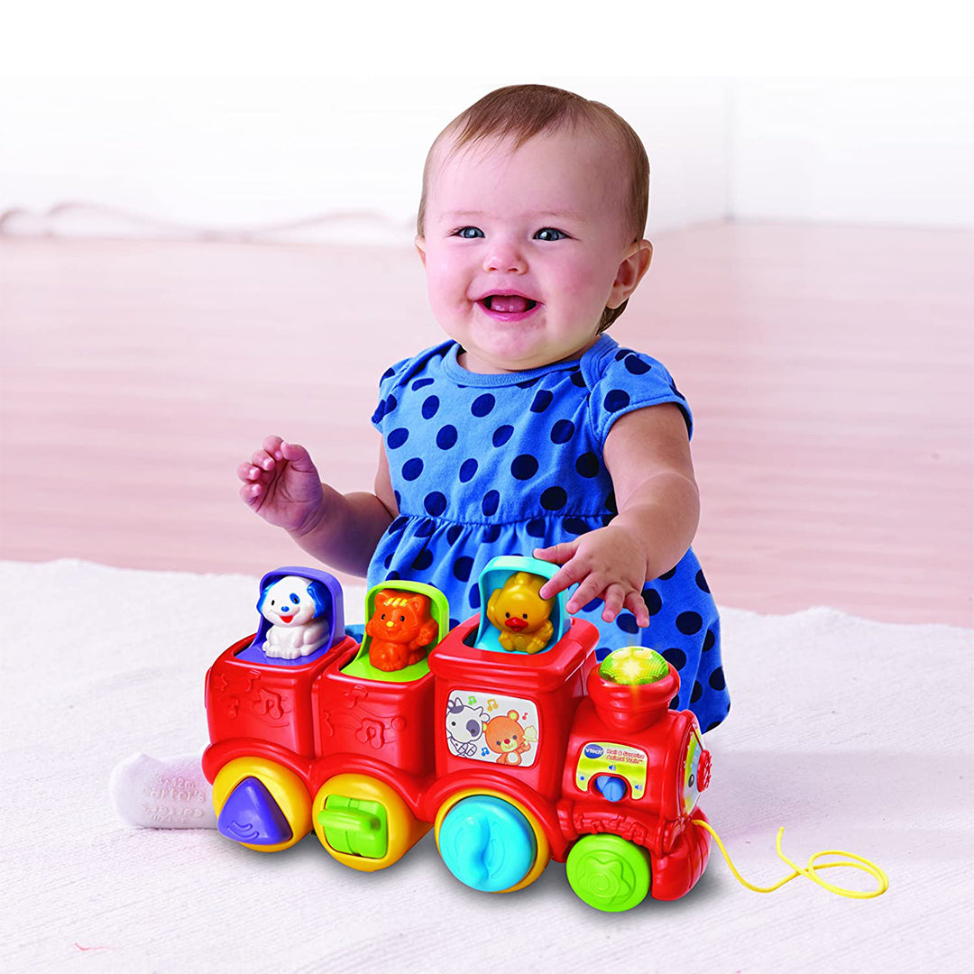 Buy VTech Roll & Surprise Animal Train | Yallatoys.com
