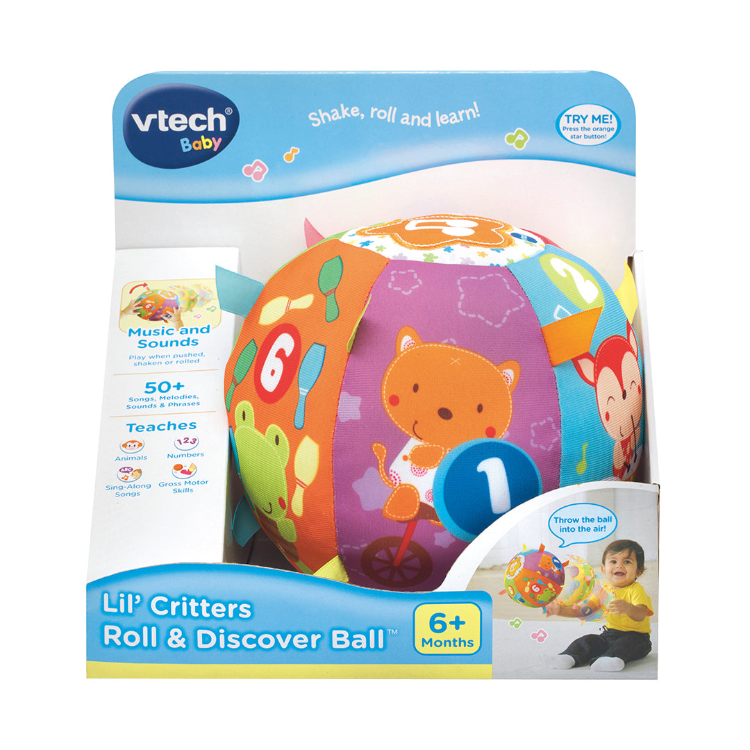 Buy VTech Lil Critters Roll & Discover Ball | Yallatoys.com