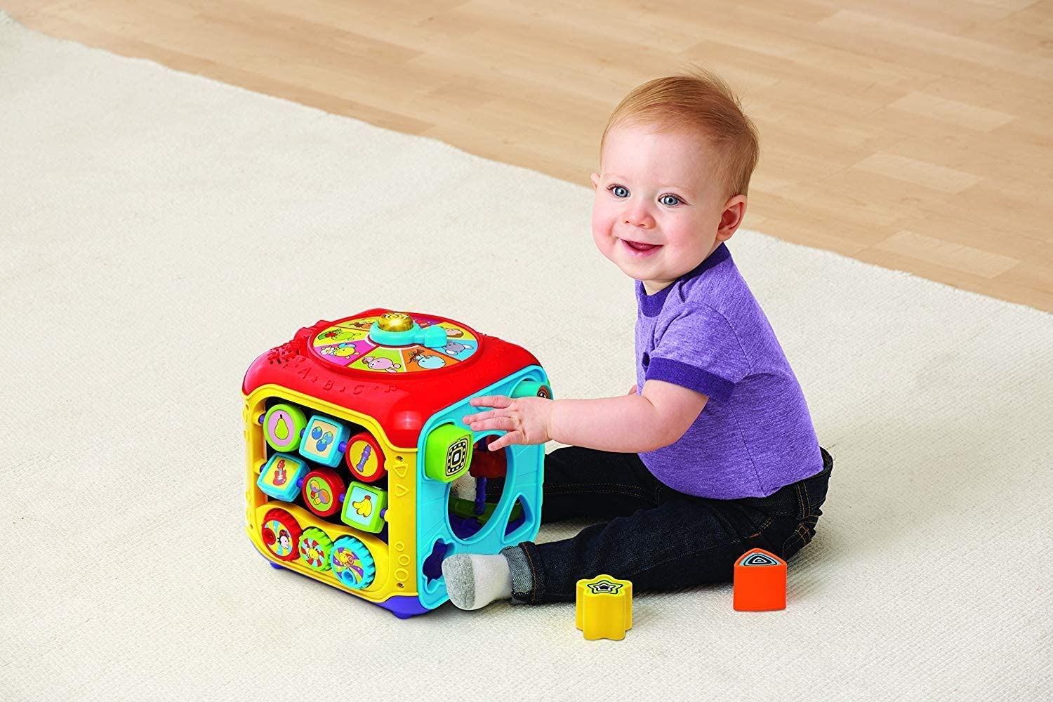 Buy VTech Sort and Discover Activity Cube | Yallatoys.com