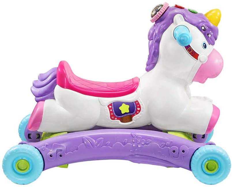 Buy VTech Rock and Ride Unicorn Baby Ride On Toy | Yallatoys.com