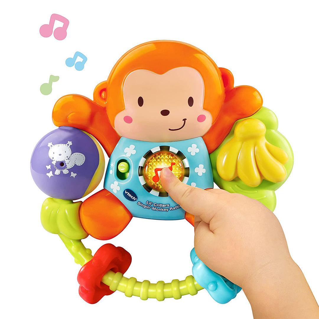 Buy VTech Lil Critters Singing Monkey Rattle | Yallatoys.com