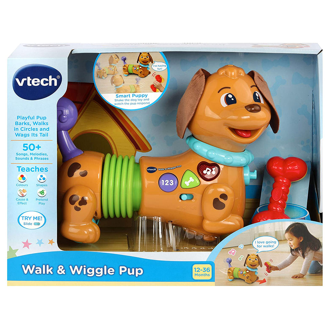 Buy VTech Walk & Wiggle Learning Pup Baby Musical Toy | Yallatoys.com