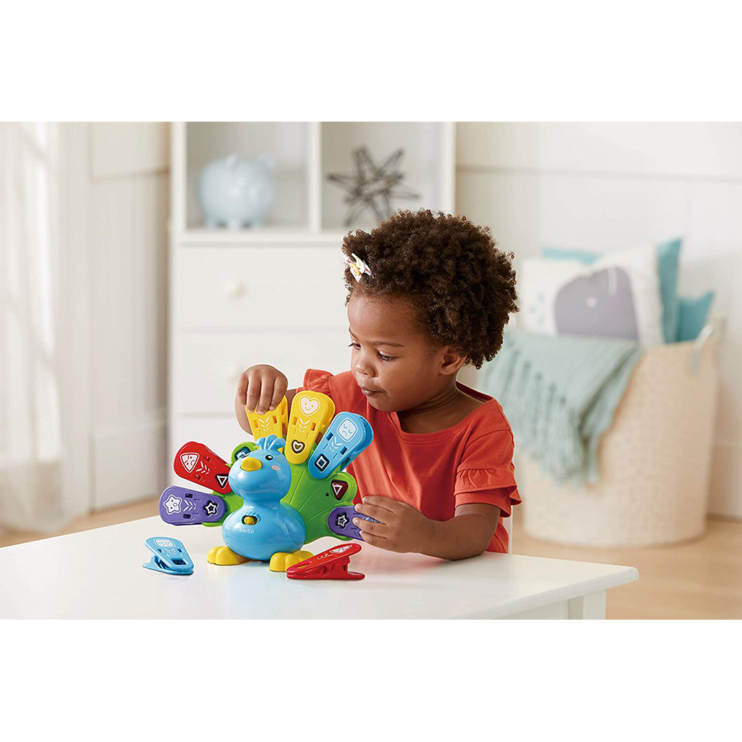 Buy Vtech Feathers & Feelings Peacock Educational Learning Toys For Children | Yallatoys.com