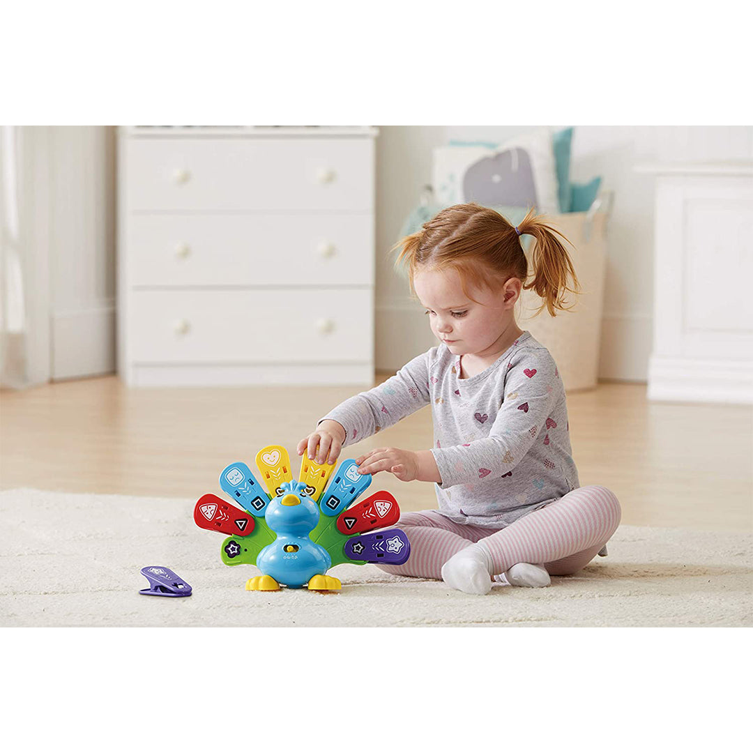 Buy Vtech Feathers & Feelings Peacock Educational Learning Toys For Children | Yallatoys.com