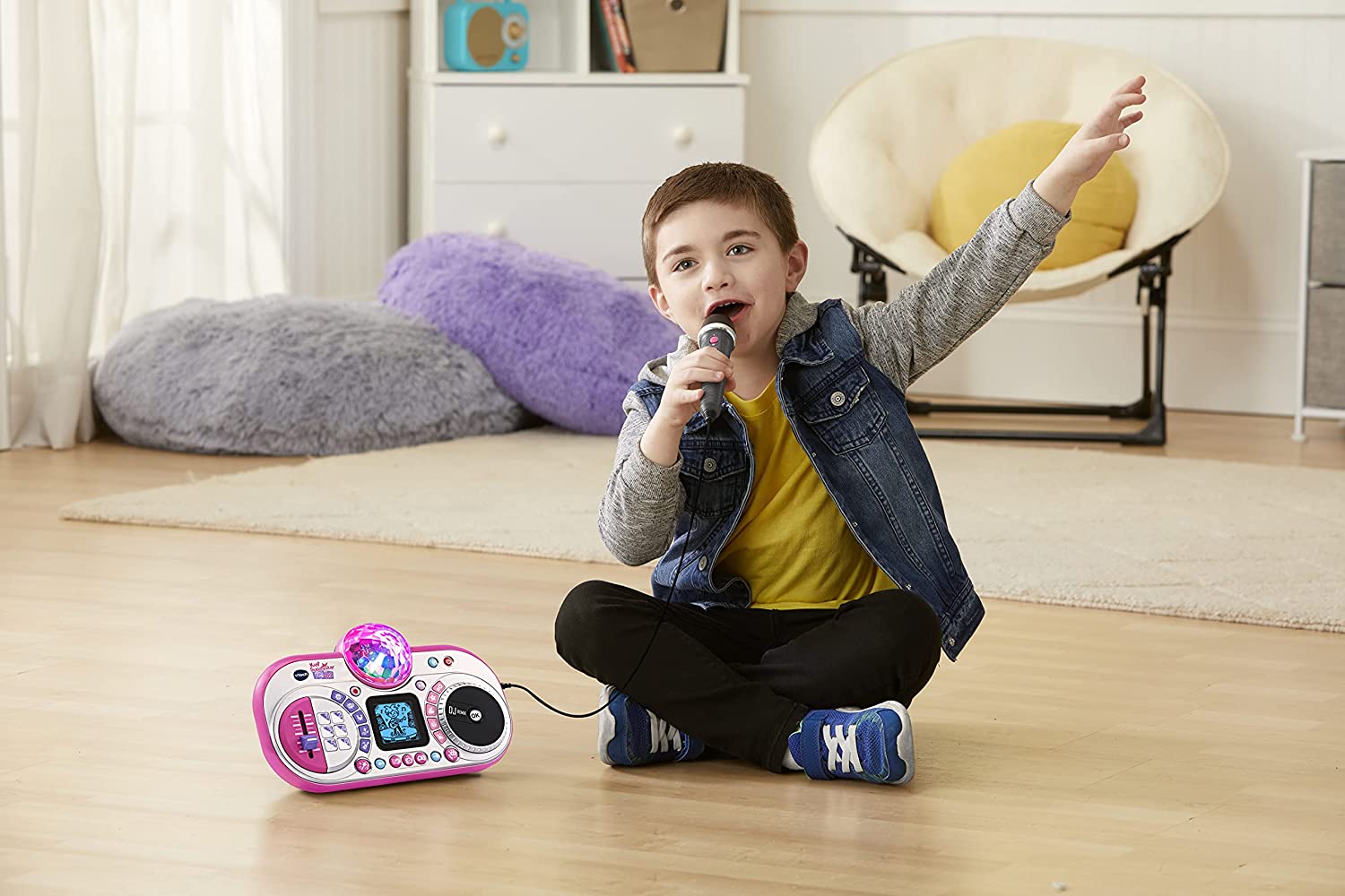 Buy Vtech Kidi Super Star Karaoke And Dj Mixer All In One | Yallatoys.com