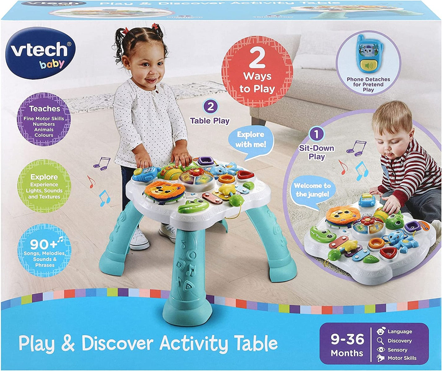 Buy VTech Play & Discover Baby Activity Table | Yallatoys.com