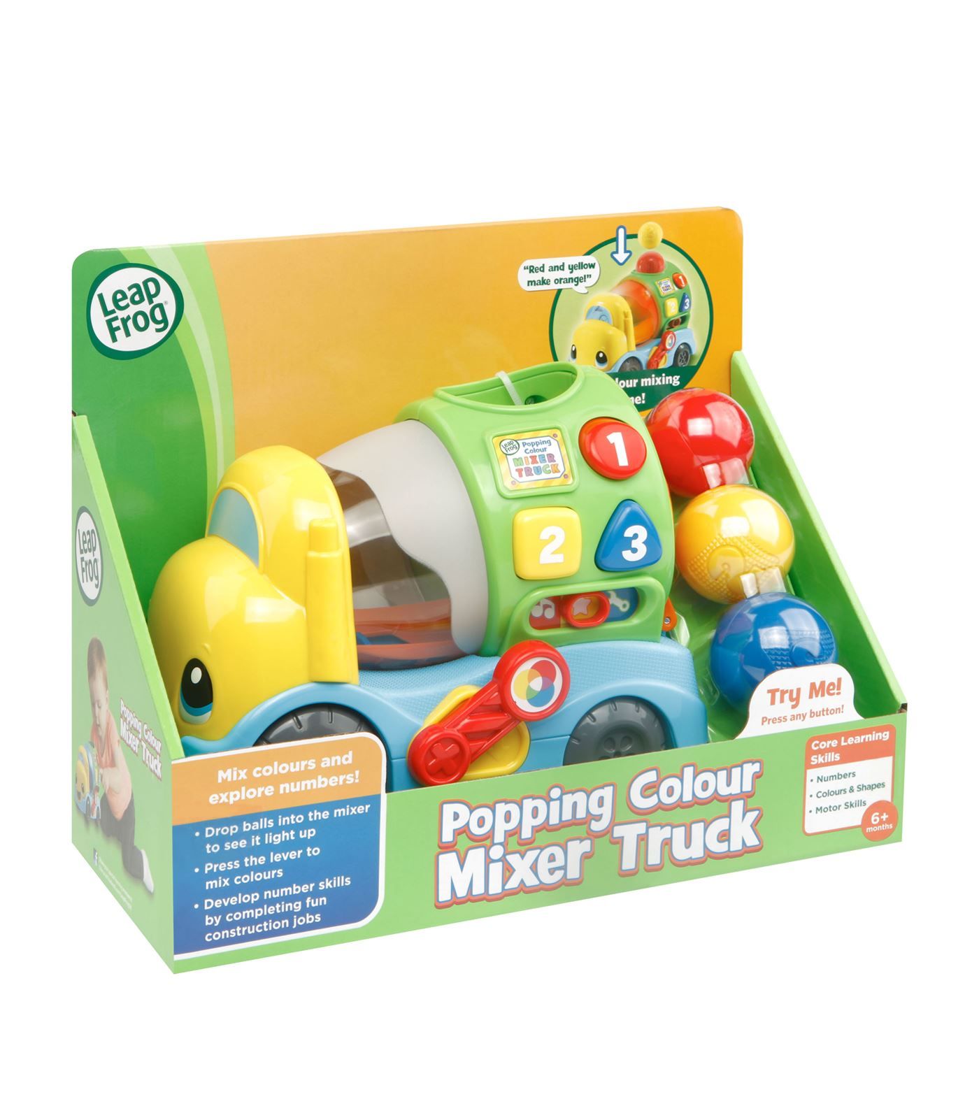 Buy Leapfrog Popping Colour Mixer Truck | Yallatoys.com