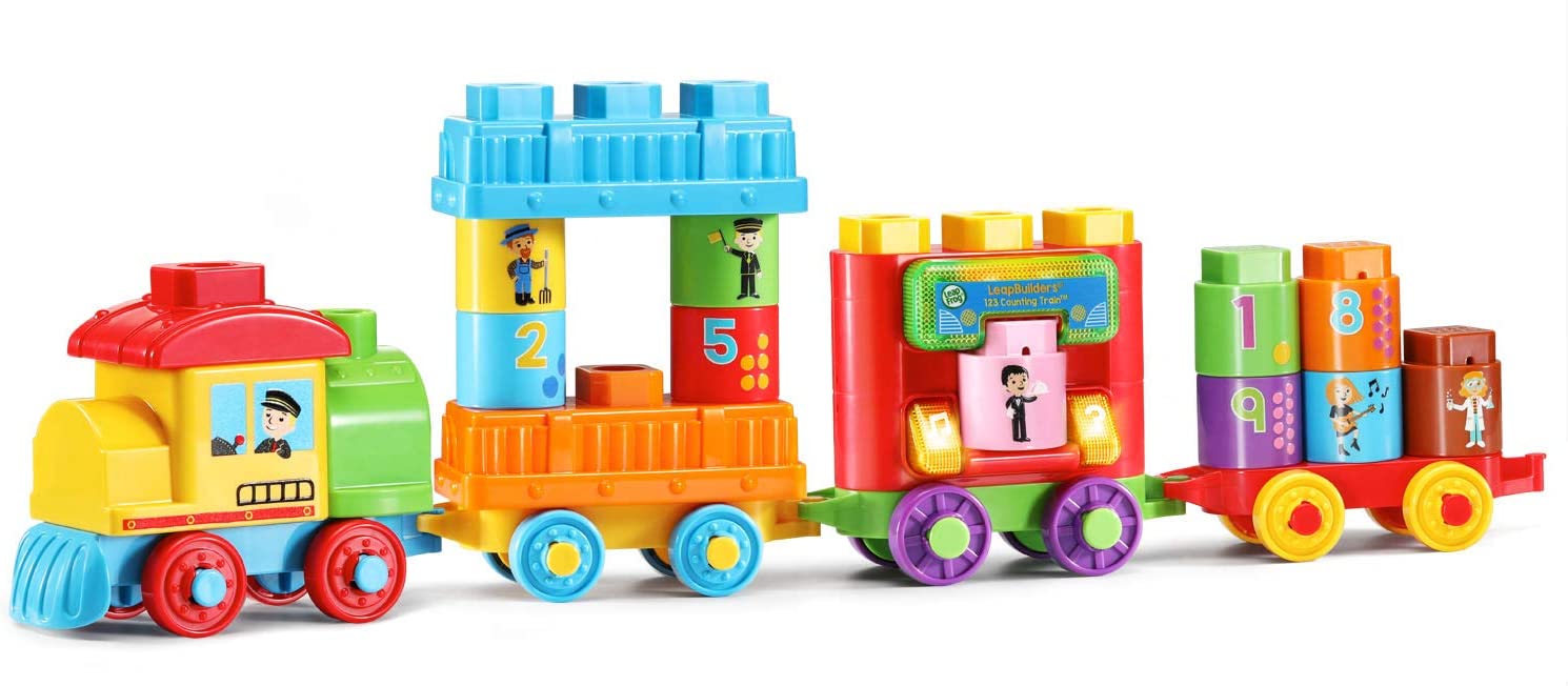 Buy Leapfrog Leap Builders 123 Train Multicolor | Yallatoys.com
