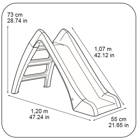 Buy Feber Slide 107Cm | Yallatoys.com