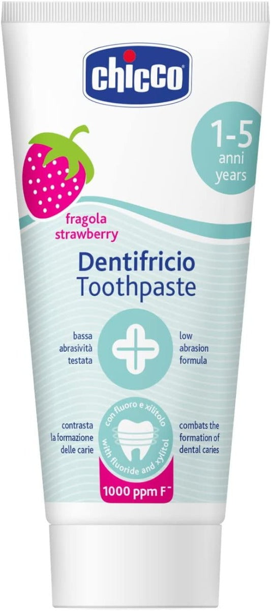 Chicco- Strawberry Flavoured Toothpaste 50 Ml Chicco Yallatoys