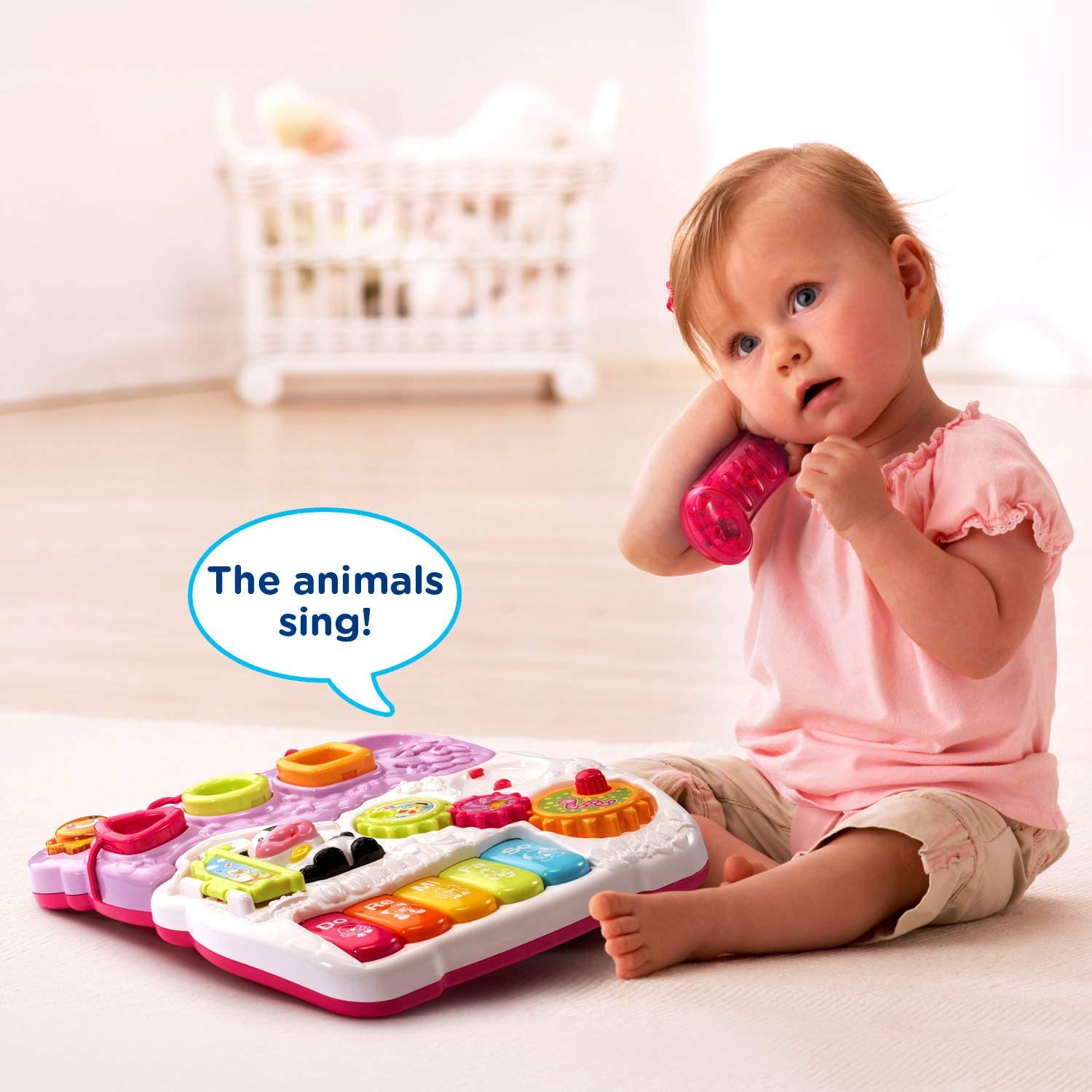Buy Vtech First Steps Baby Walker Pink | Yallatoys.com