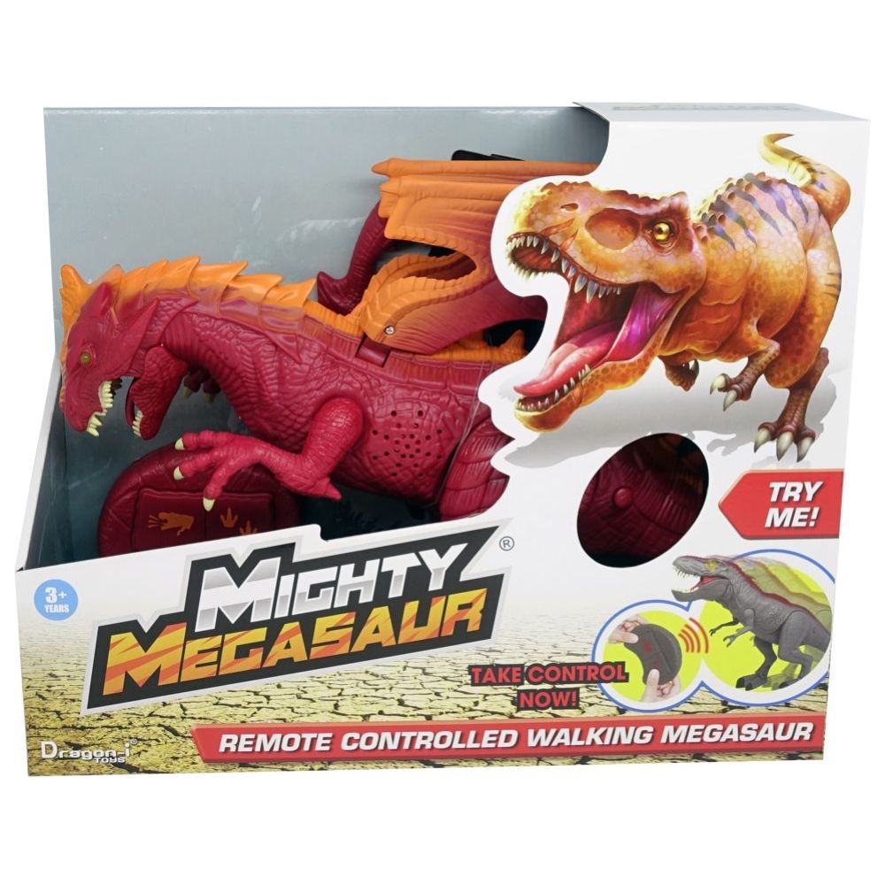 Buy Mighty Megasaur Remote Controlled Dragon Roars and Walks | Yallatoys.com
