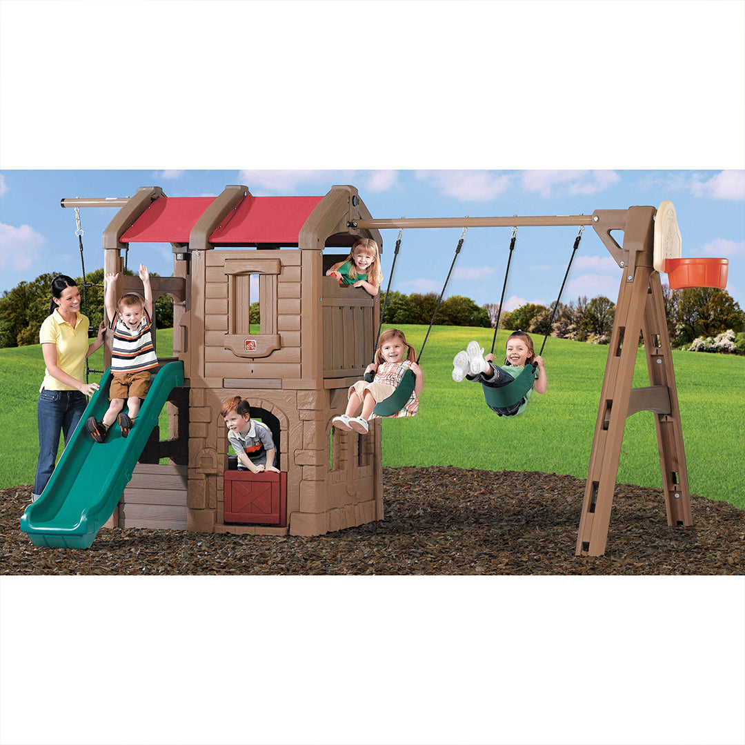 Buy Step2 Naturally Playful Adventure Lodge Play Center | Yallatoys.com