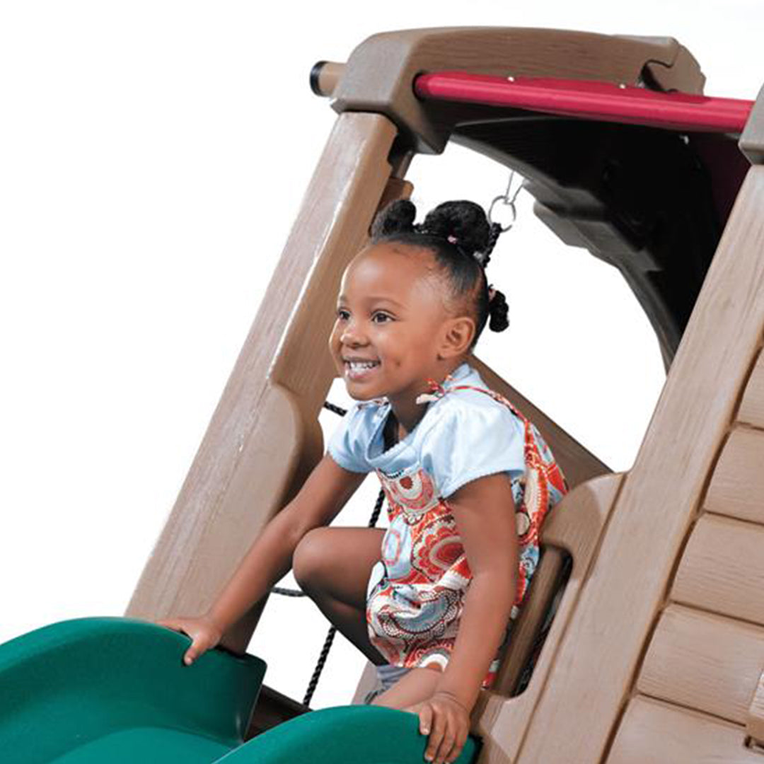 Buy Step2 Naturally Playful Adventure Lodge Play Center With Glider | Yallatoys.com
