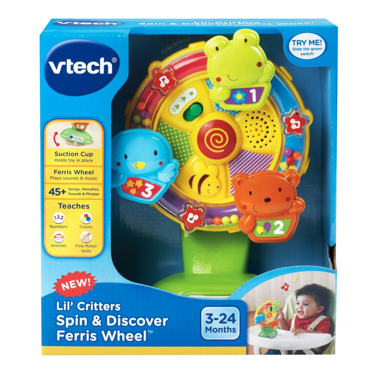 Buy Vtech Little Friendlies Sing Along Spinning | Yallatoys.com