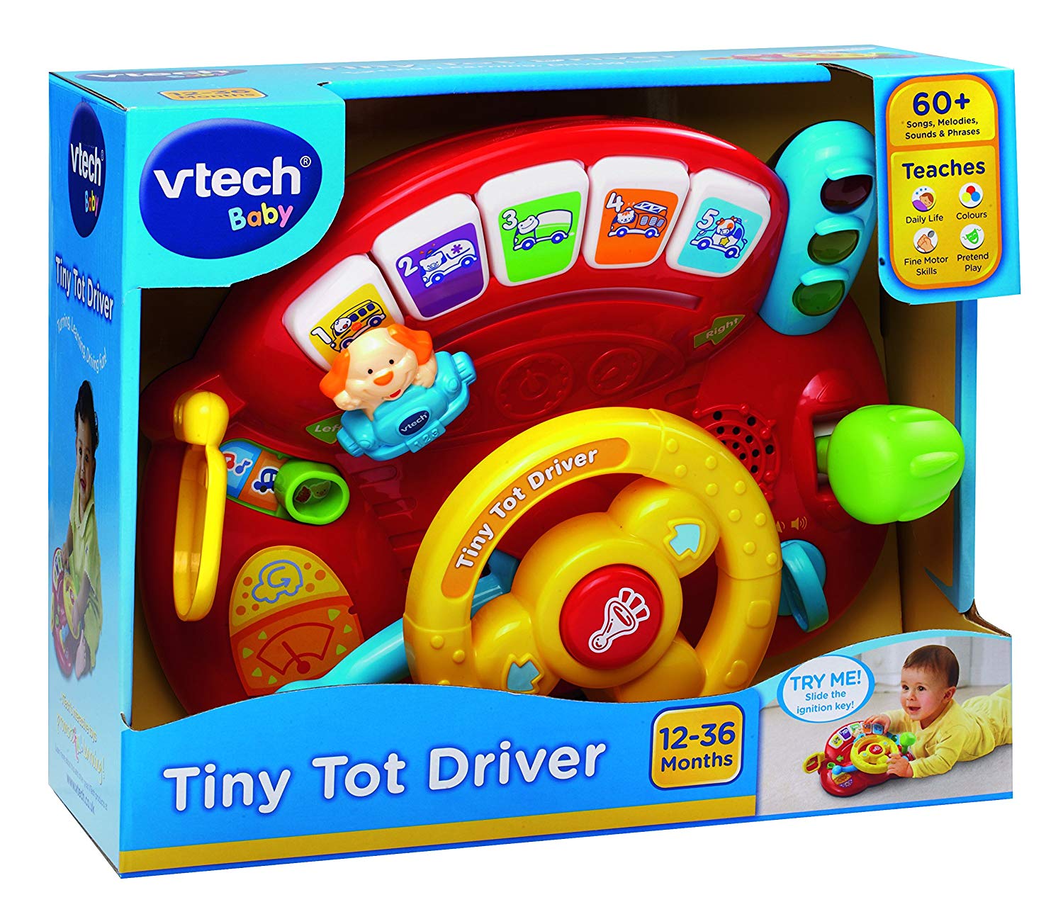 Buy VTech Tiny Tot Driver | Yallatoys.com