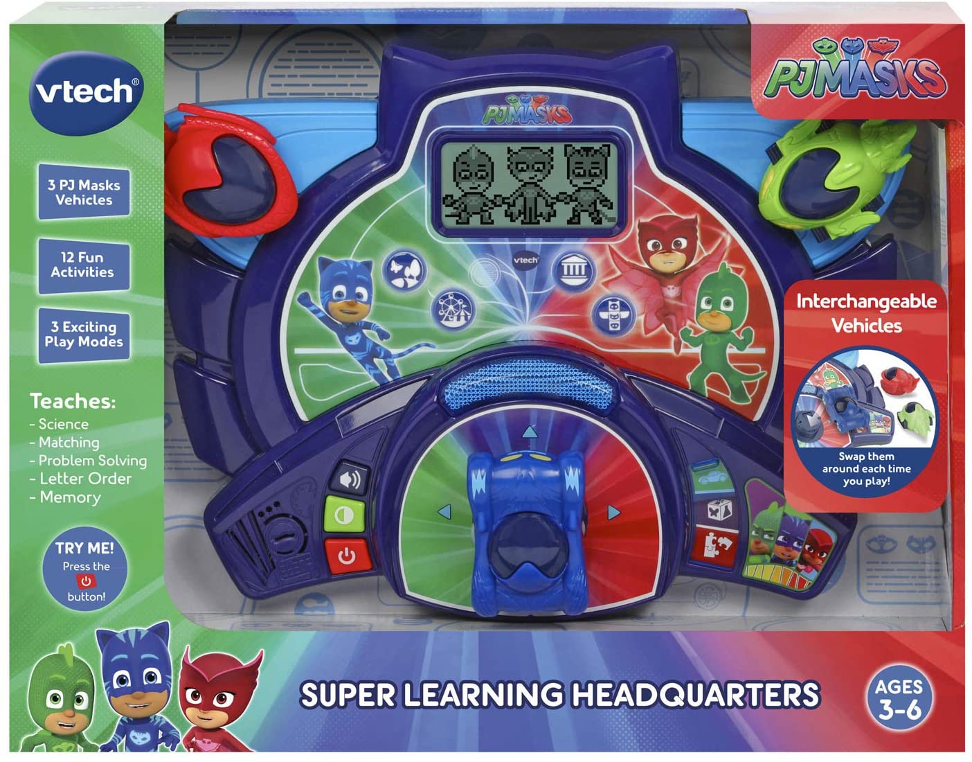 Buy Pj Masks Super Learning Headquarters | Yallatoys.com