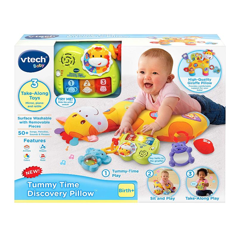 Buy VTech Tummy Time Discovery Pillow | Yallatoys.com