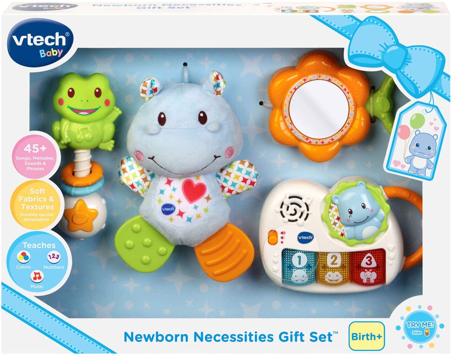 Buy VTech Newborn Shower Accessory Set Blue | Yallatoys.com